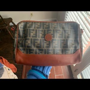 Vintage cross body Fendi purse